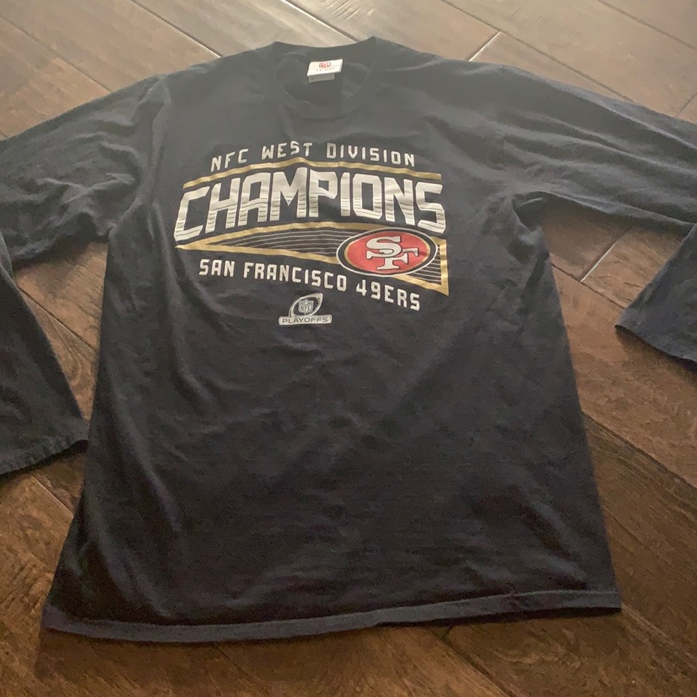 49ers long sleeve shirt